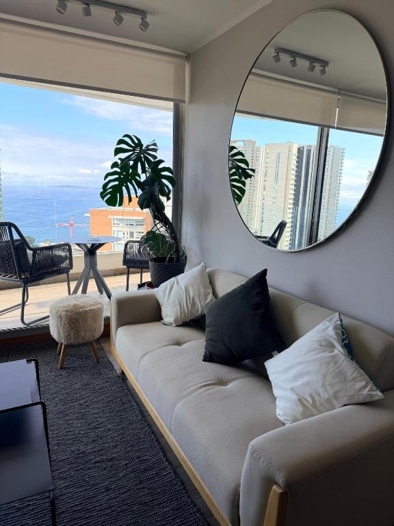 Departamento en Concon 2 Dormitorios con baño privado - 1