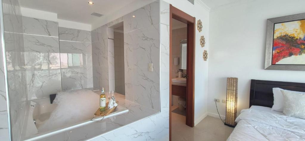 Ecusuites Jacuzzi Executive Dpto Riverfront l puerto santa ana - 2