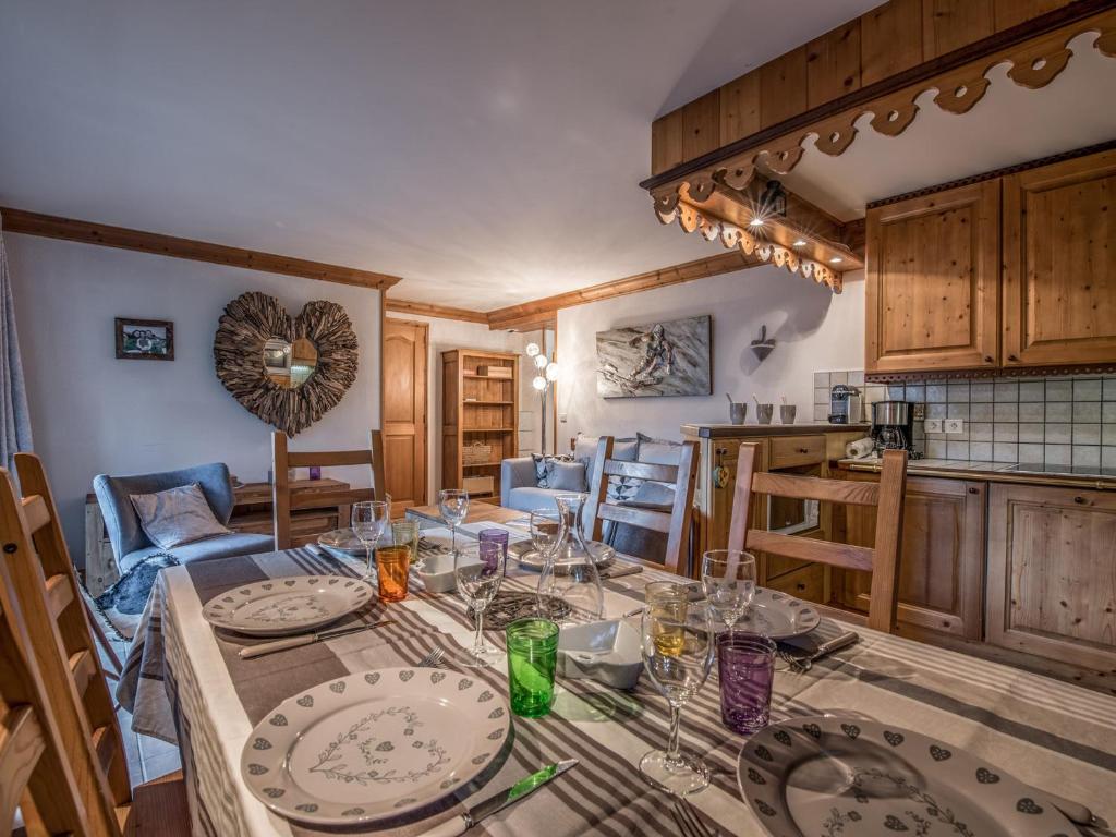 Appartement ski aux pieds, 6 pers, parking couvert - FR-1-411-1009 - 2