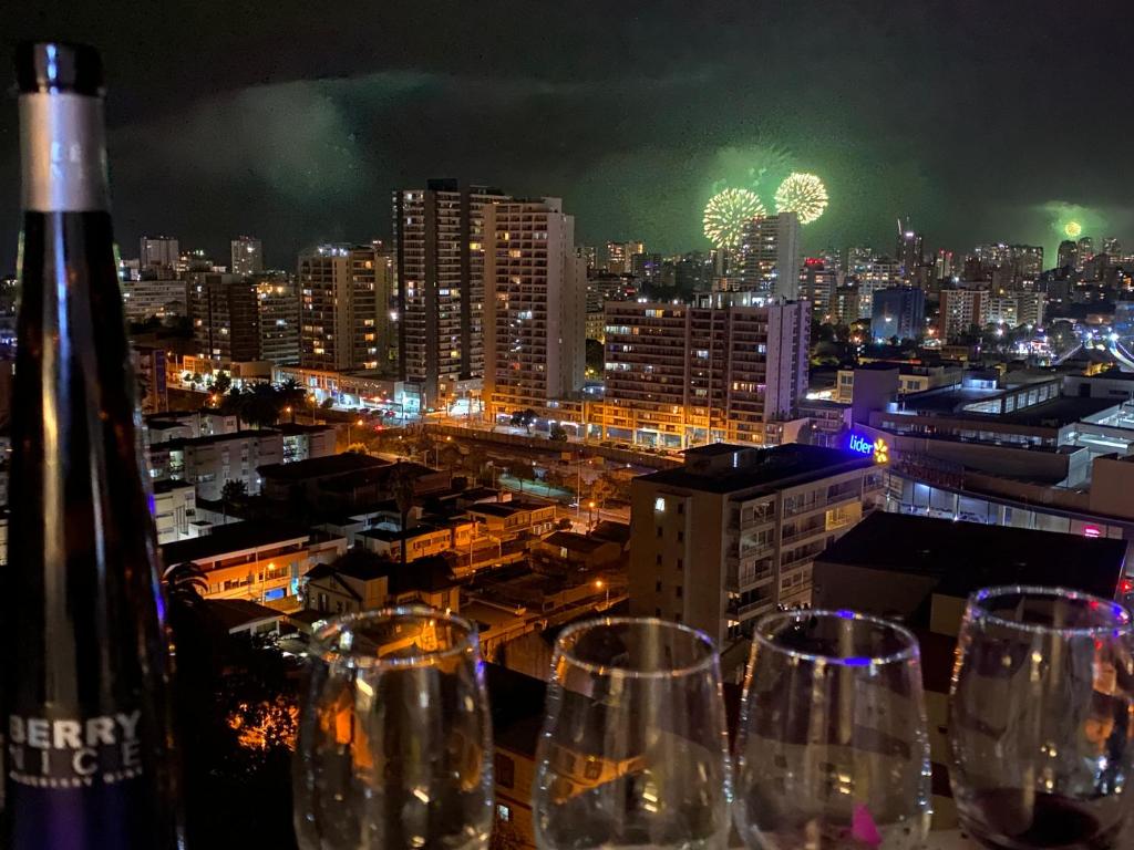 Hermoso y moderno departamento, nuevo, a pasos de la Quinta Vergara, cercano a los mejores atractivos de viña del mar, con maravillosa vista - 1