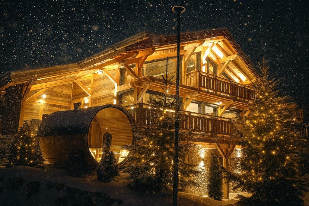 Chalet Aguila - Jacuzzi et sauna panoramique - vue spectaculaire - 1