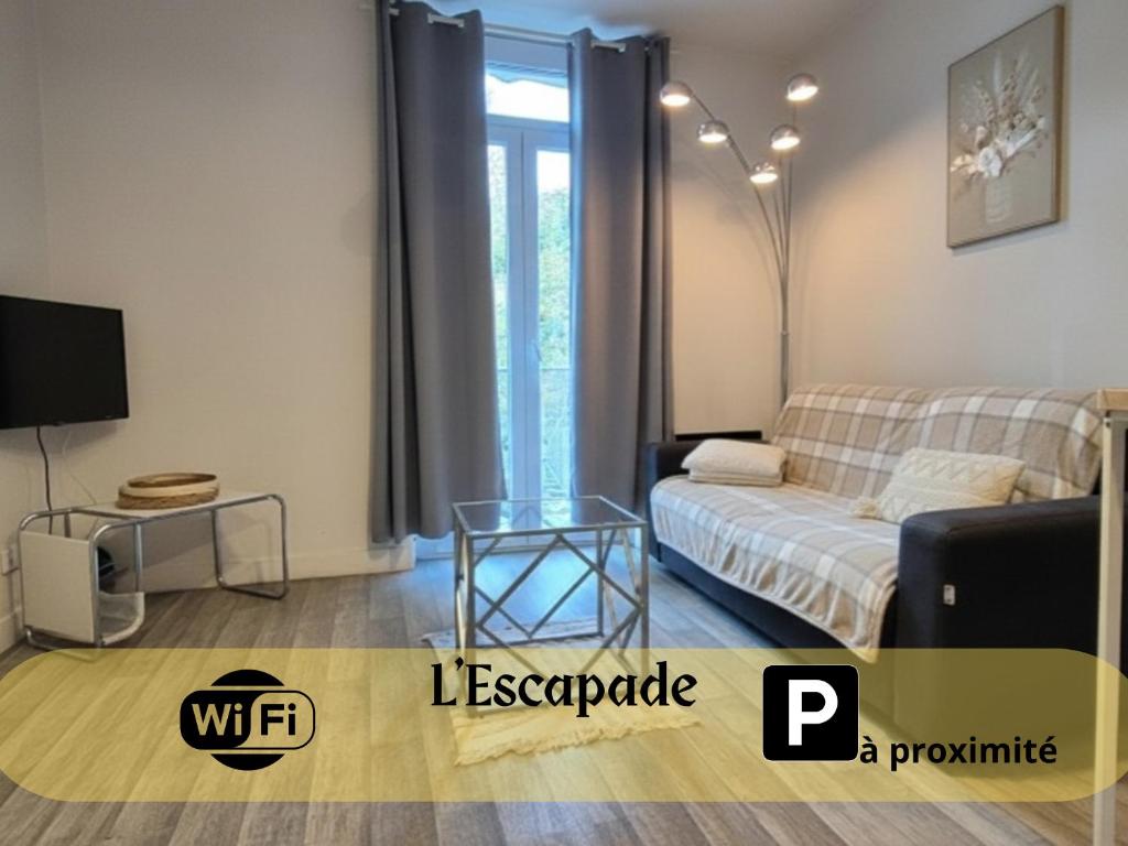 L'escapade-centre ville-wifi-Parking - 2