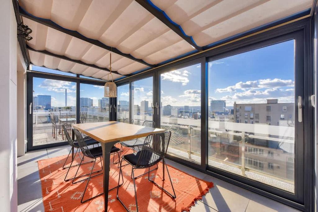 Splendide terrasse avec vue Tour Eiffel - 3