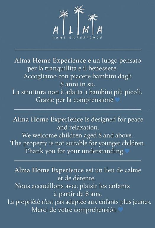 Alma Home Experience - 2