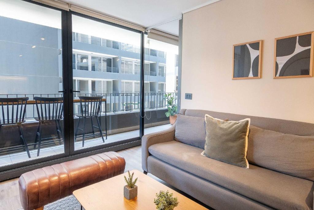 HOM I Inmejorable Depto 4PAX 2D2B en Nunoa Santiago - 3