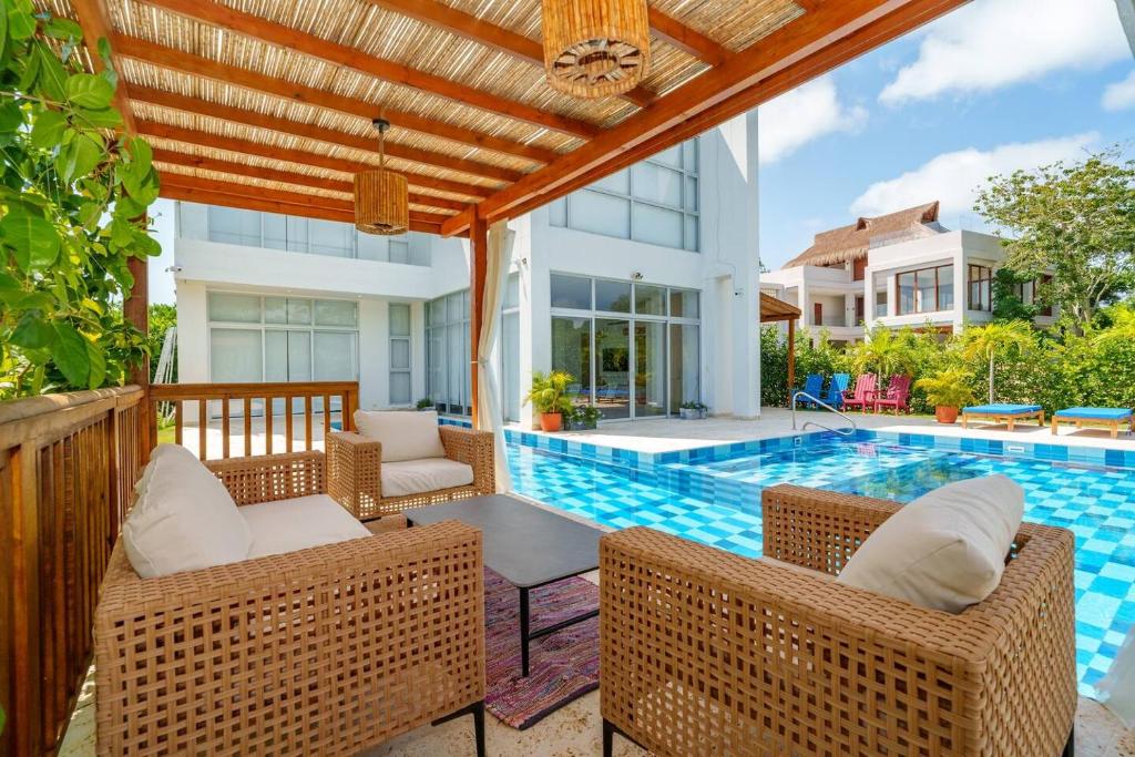 Beautiful 5BR Villa-Barú Private Pool-Beach club - 5