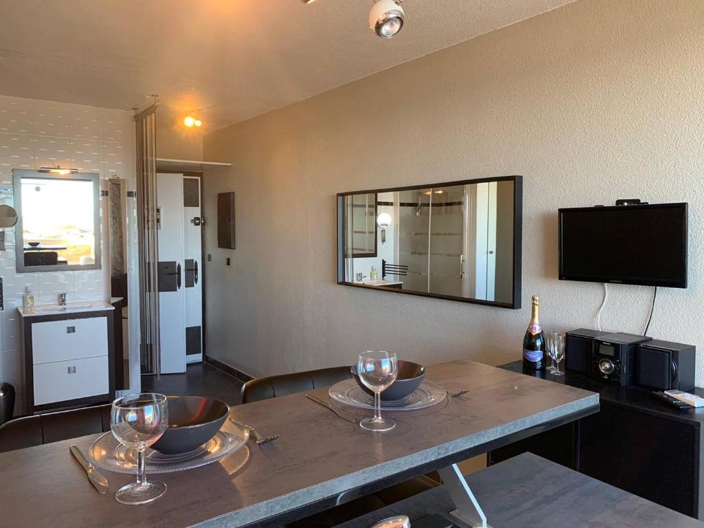 625 Studio 2 pers Héliopolis AB magnifique vue mer - 4