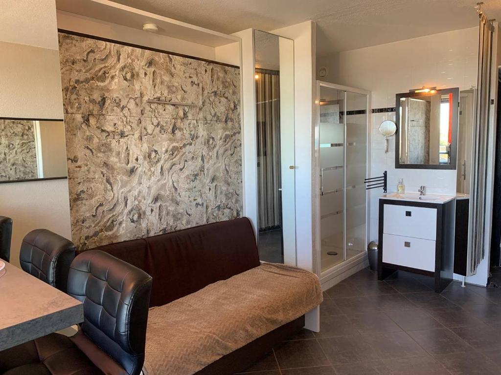 625 Studio 2 pers Héliopolis AB magnifique vue mer - 5