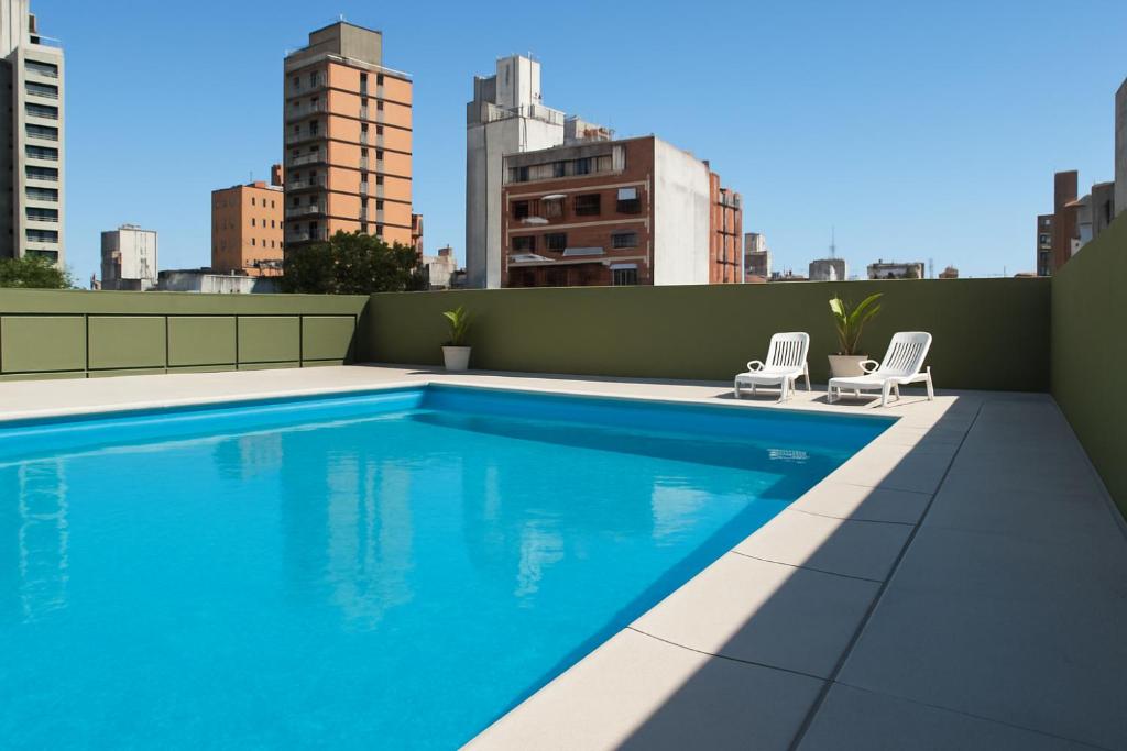 Moderno departamento céntrico, con piscina-Barrio Norte - 1