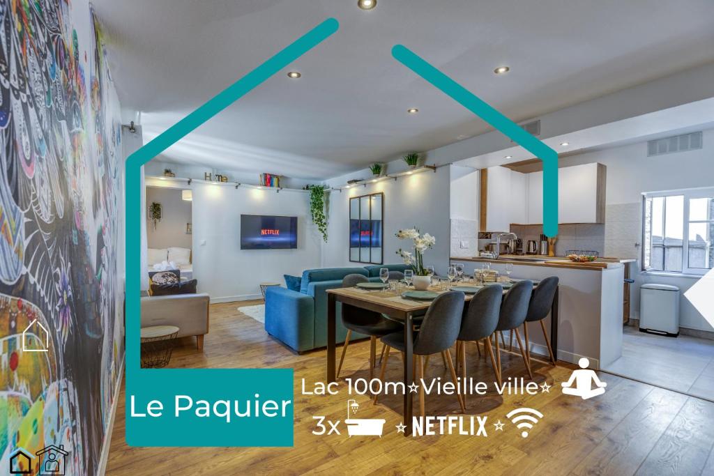 Le Paquier - MyCosyApart, Vieille ville, Calme, Lac 100m, Netflix - 1