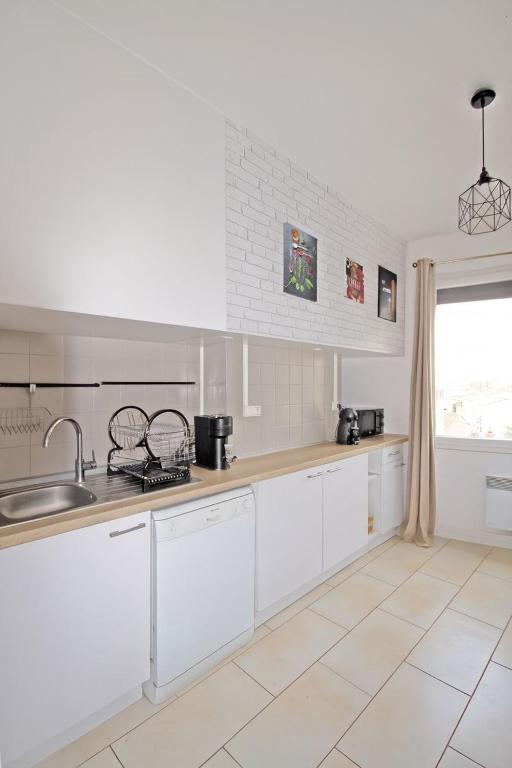Grand Appartement 3 pièces Clim Centre Perpignan Moderne Lumineux - 5