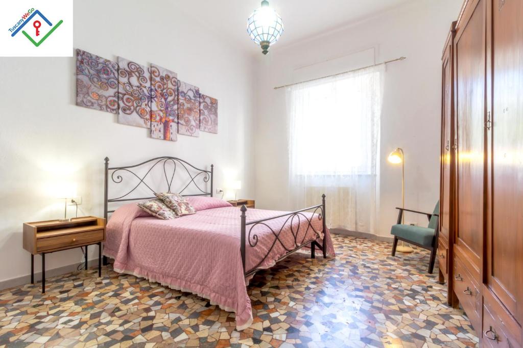 Domus Mazzini Pisa Centro - 6 Ospiti, 2 Bagni, 3 Camere, Patio Privato - 5 minuti dalla Stazione Treni - 5