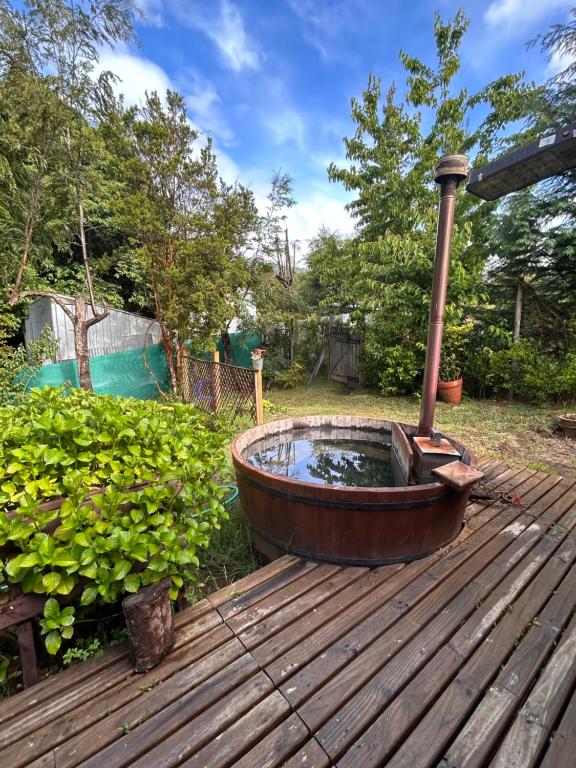 Cabaña caburgua con tinaja - 3