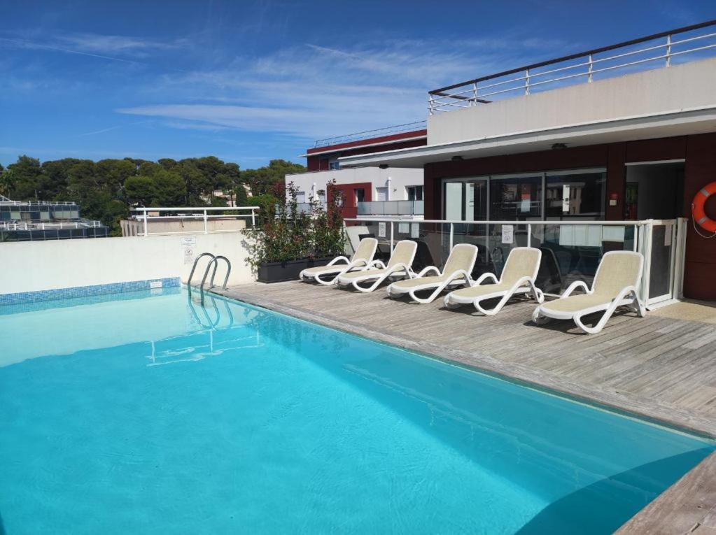 T2 Antibes - confort et cosy - piscine - 1