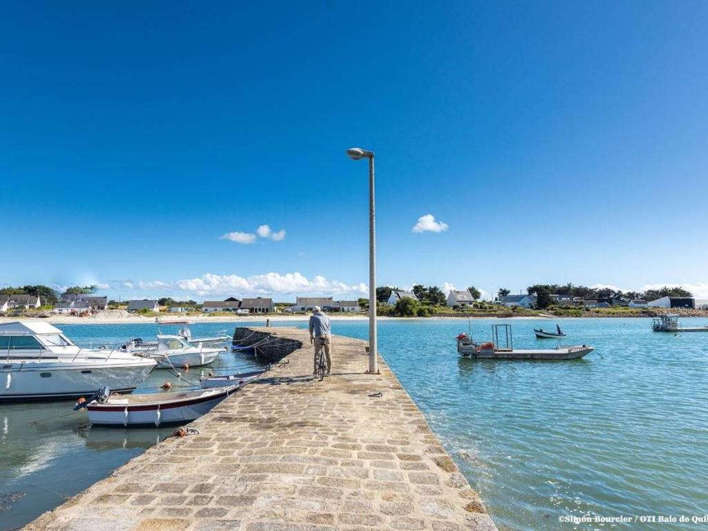 Carnac : Appt 2P+Mezz, Plage à 100m, Parking, Animaux admis - FR-1-477-56 - 2