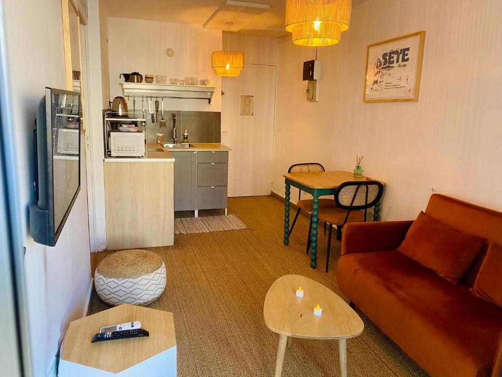 "Port Vauban" Superbe T2 coté gare Parking Clim Wifi Terrasse ! - 5