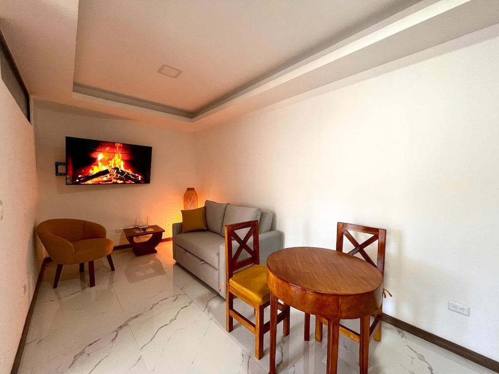 Suite en Quito, vistas, parqueo y área social - 1
