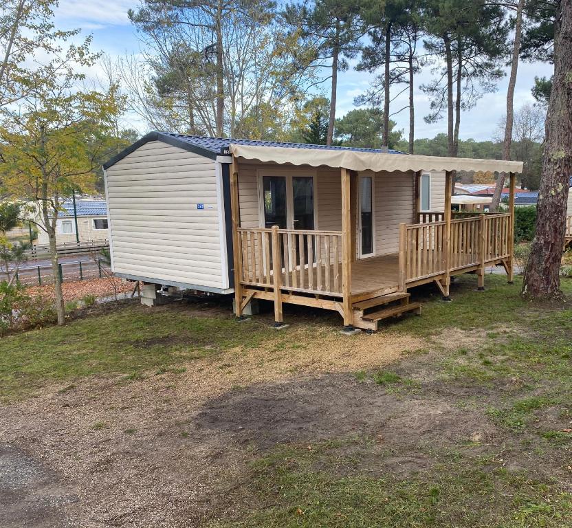 Les lodges des pins, bungalows paisibles dans les pins au cap ferret proche des pistes cyclables - 4