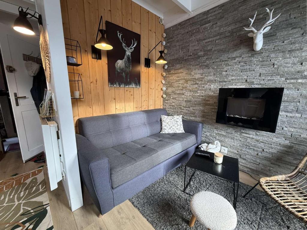 Studio mezzanine à 300m des pistes, balcon sud, jusqu'à 4 personnes - FR-1-572-342 - 2