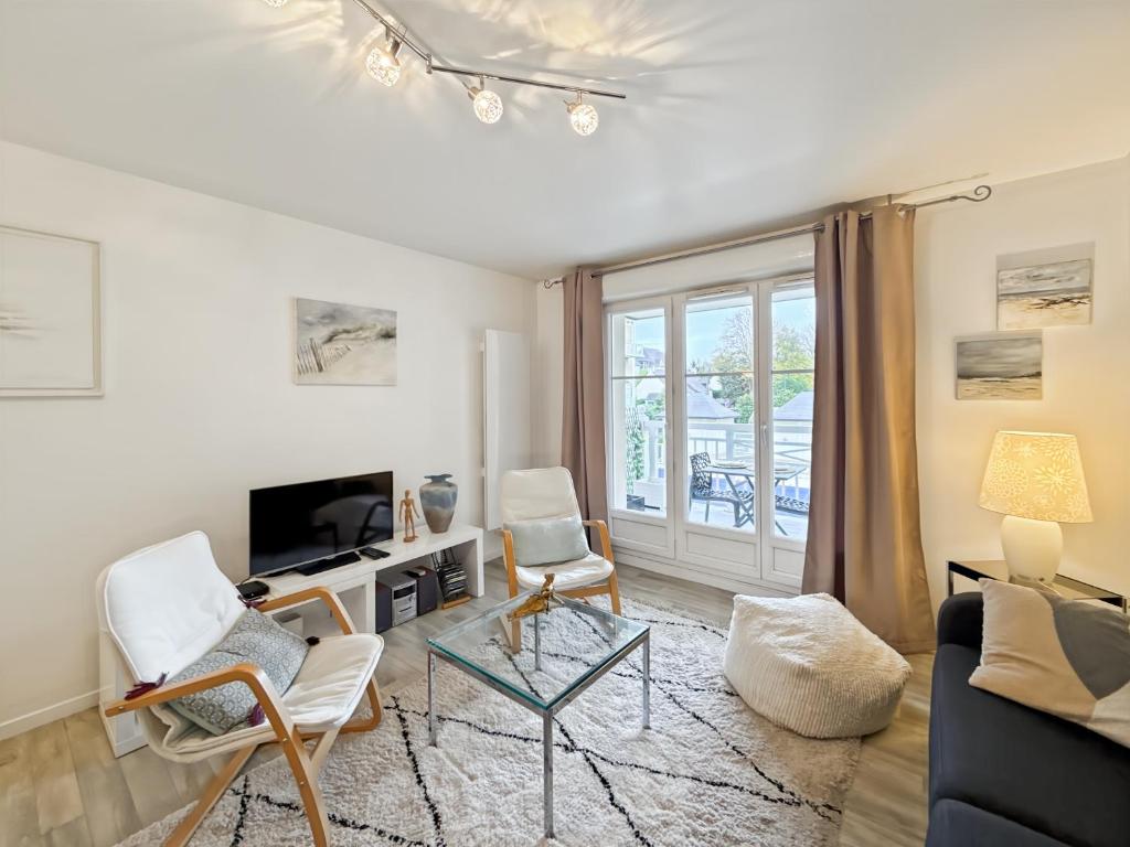 L'Orchidée - Balcon Vue sur Piscine & Plage - Garage Privé - Dinard - 2