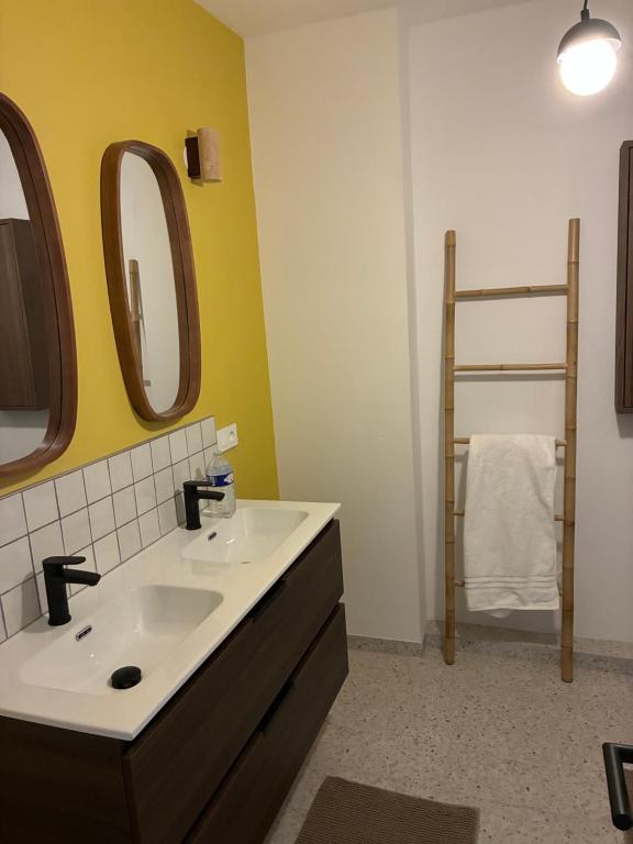 Appartement Porte Jeune - 3 Chambres Balcon Fibre Netflix - 4