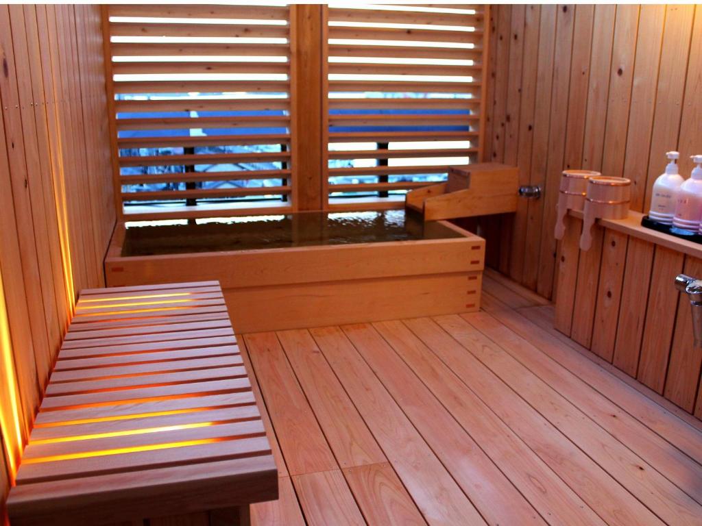 Open air bath, Yamadaya in Tottori