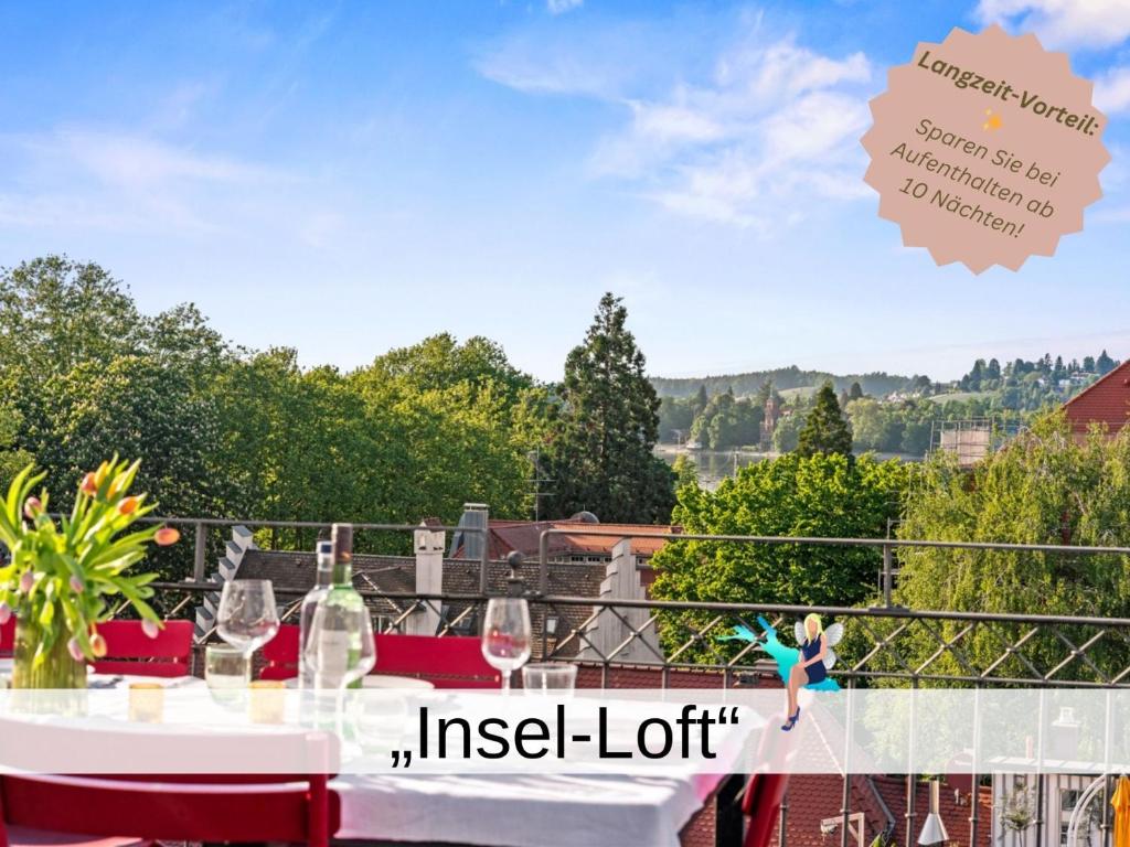 Ferienwohnung Insel-Loft - Maisonette auf der Insel, exklusiv mit Dachterrasse - 1