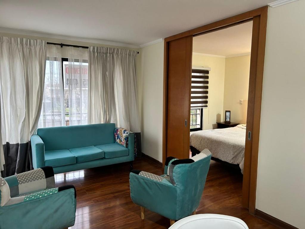Departamento amoblado Alameda Talca - 5