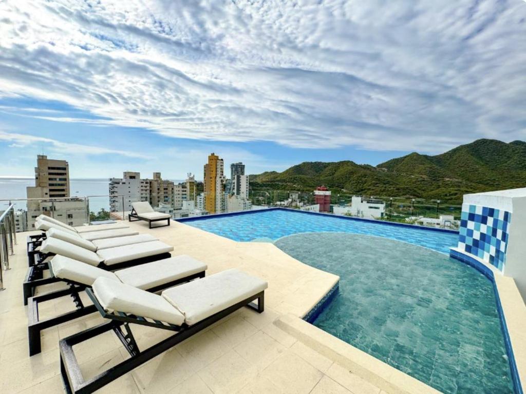 Hermoso Apartasuite para estrenar Sky Tower-Rodadero - 2