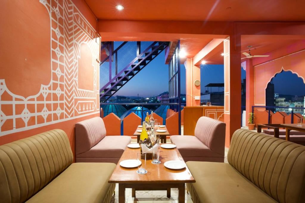 Restaurant, Stamps By Eight Continents, Pushkar in Pushkar