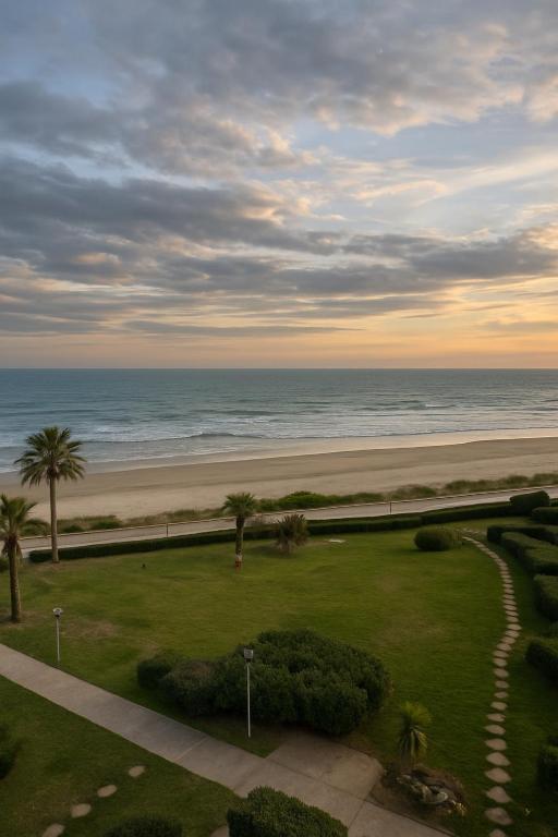 Vue Azur - terrasse parking direct beach access - 1