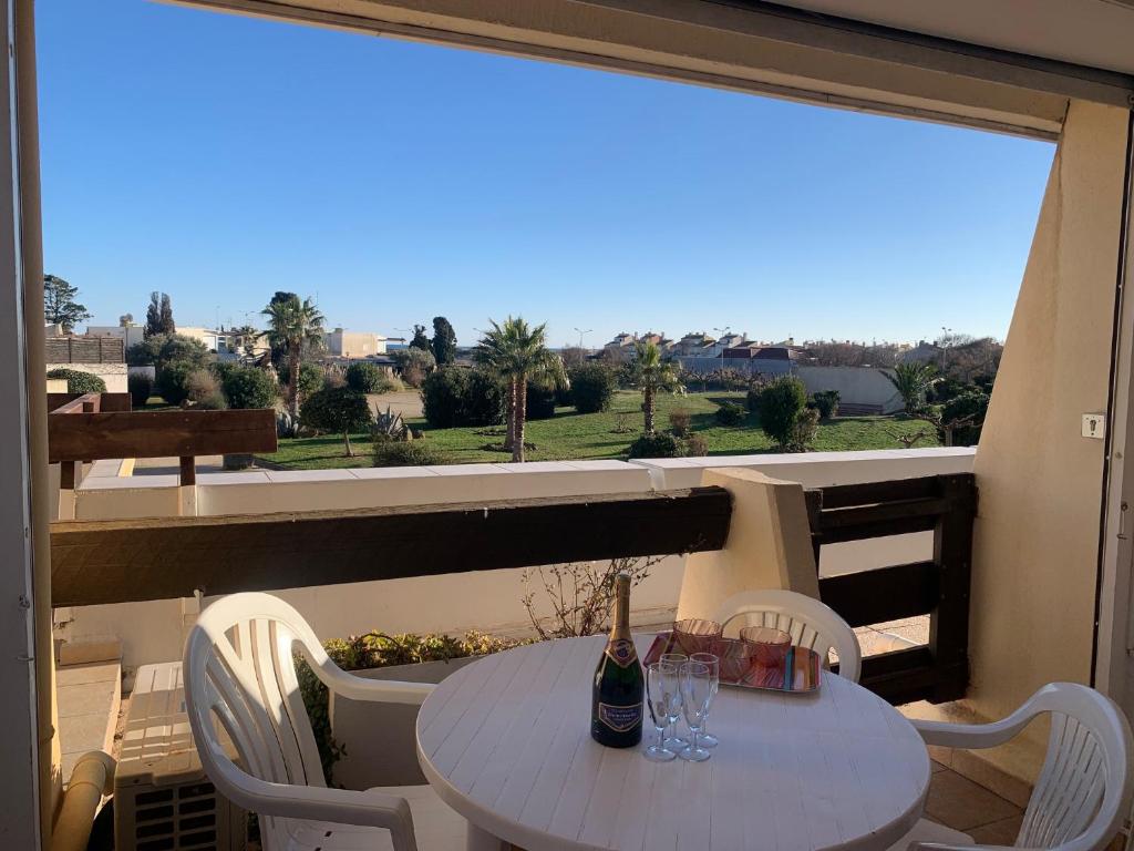 611 Studio 2 pers Port Nature 6 vue jardin - 2