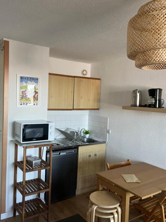 Studio lumineux à Prapoutel, Les 7 Laux, Alpes - 5