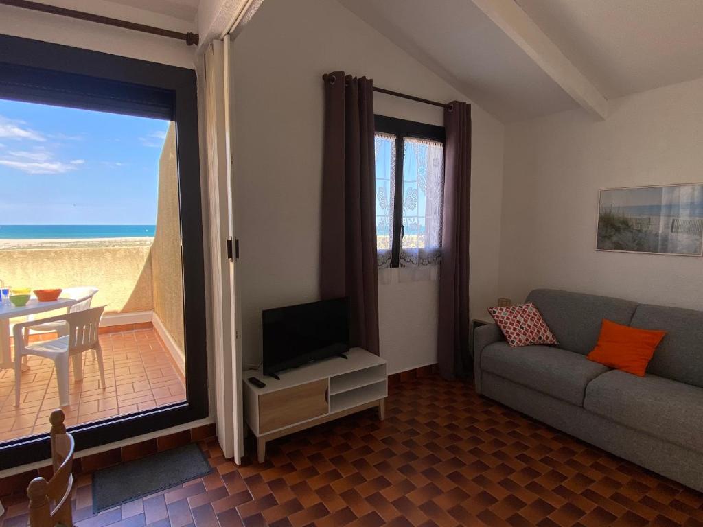 Villa Mitoyenne T2 avec Climatisation et Parking, Face à la Mer, 4 Pers - FR-1-798-58 - 2