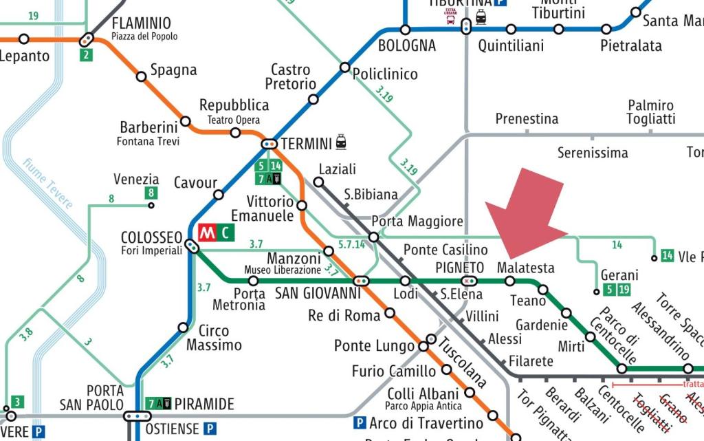 Semi-central room Eratostene - Metro straight to Colosseum! - 3