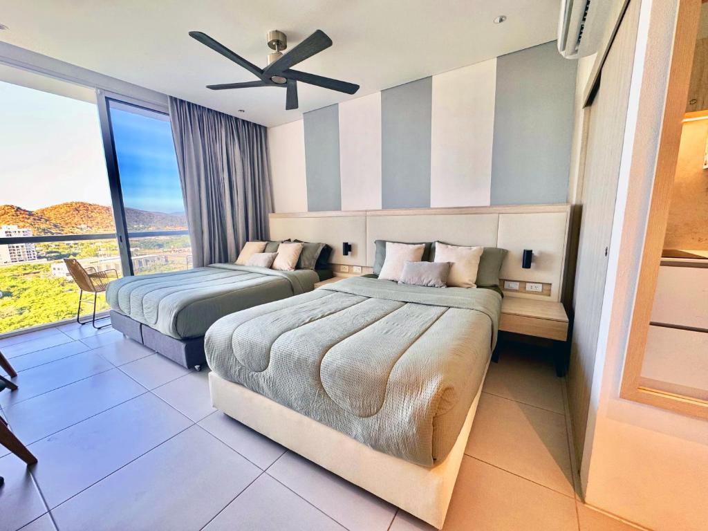 Suite Vista A Reserva y Mar Piso Alto En Bello Horizonte - 3