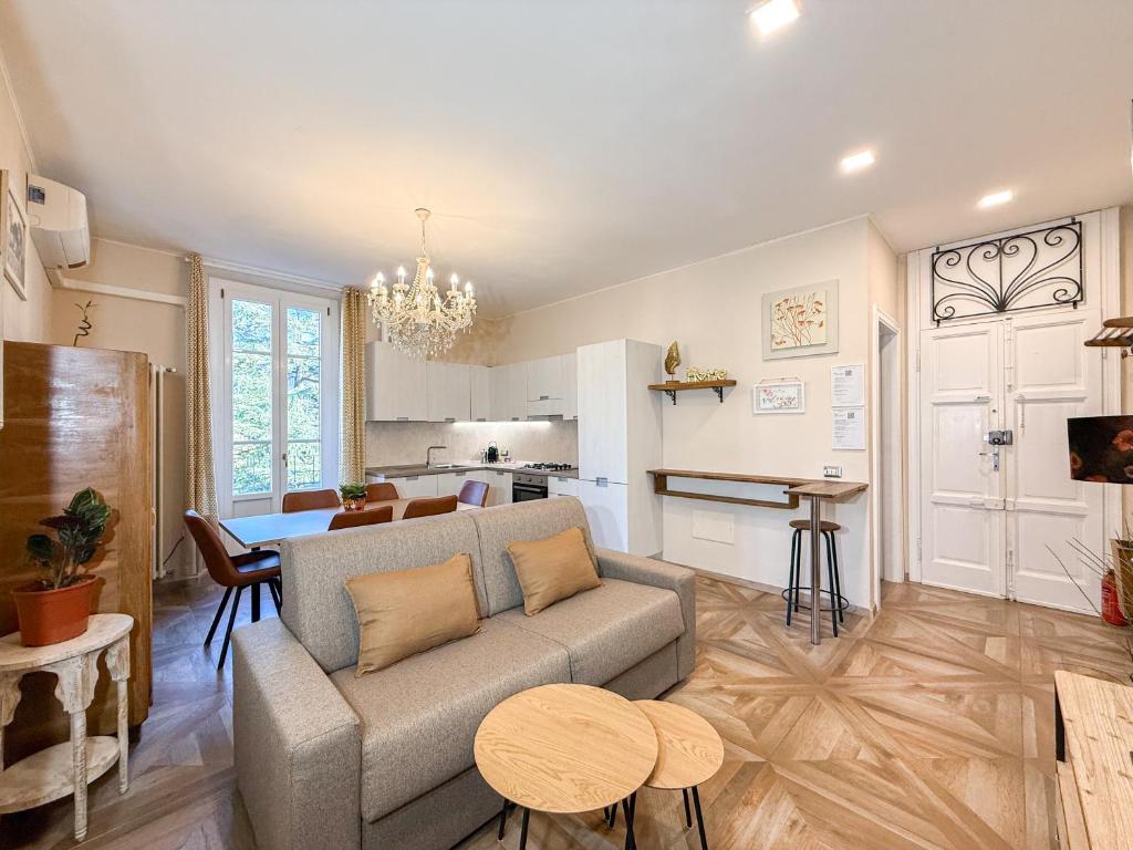 Parking Available - Elegant Two-Bedroom Apartment with Balcony - 2
