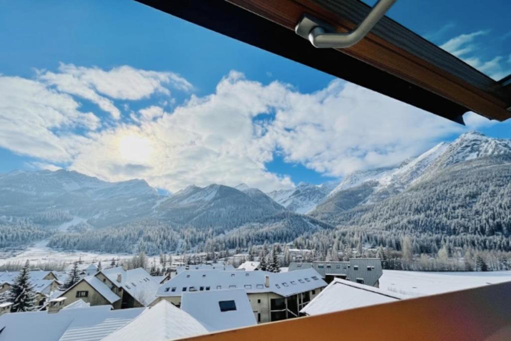 Duplex with nice view on the glacier of Monêtier - 1