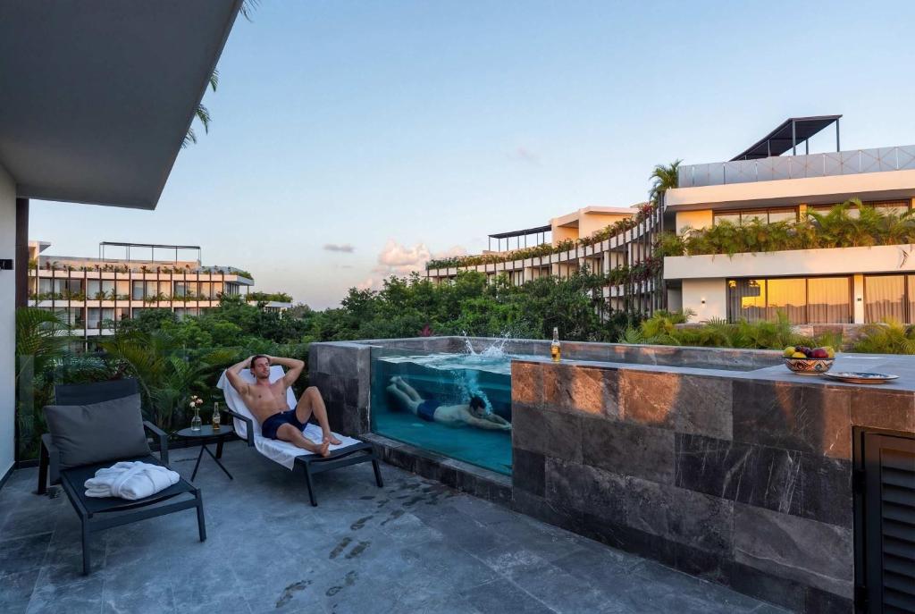 Luxury Jungle View Unit - 2BR with Private Pool & Spacious Balcony - 1