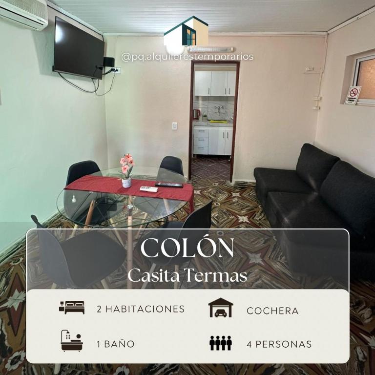 Casita Termas - Colon - PQ ALQUILERES TEMPORARIOS - 2