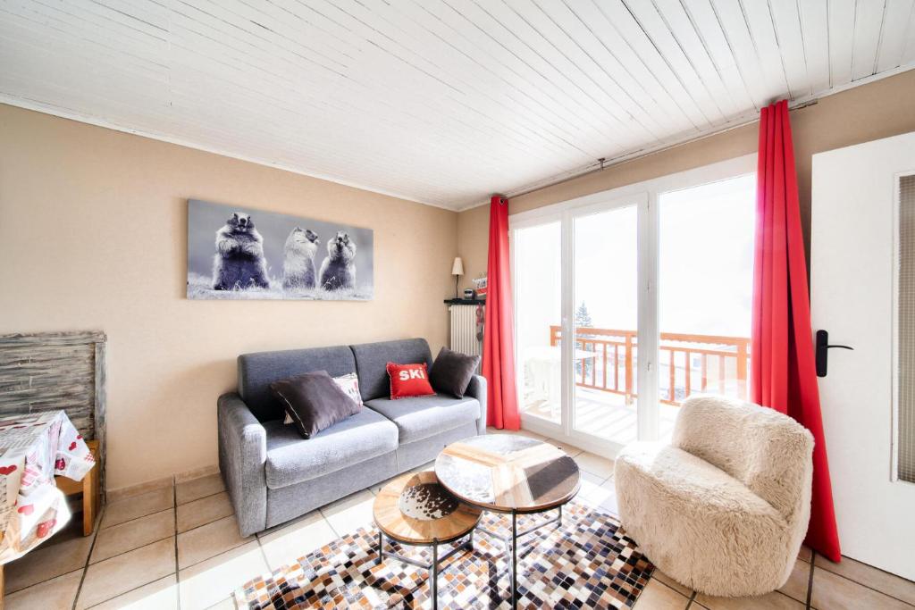 Appartement à l'Alpe d'Huez retour skis aux pieds - maeva Home - Appartement skis aux pieds vue montagne 2 pièces 5 personnes - Prestige MAE-2614 - 2