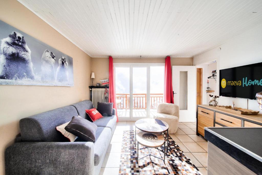 Appartement à l'Alpe d'Huez retour skis aux pieds - maeva Home - Appartement skis aux pieds vue montagne 2 pièces 5 personnes - Prestige MAE-2614 - 4