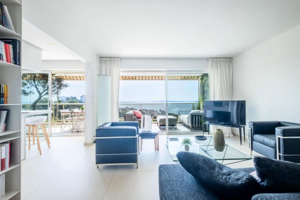 Résidence 3p, Terrasse Aménagée, Piscine, Vue Sur Les îles - 3P, terrasse aménagée, piscine, vue sur les îles MAE-2193 - 1