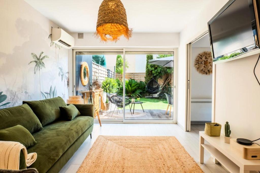 Résidence 2p Cozy Avec Jardin En Plein Coeur Du Palm Beach - 2P cozy avec jardin en plein coeur du Palm Beach MAE-2403 - 1