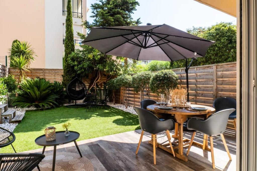 Résidence 2p Cozy Avec Jardin En Plein Coeur Du Palm Beach - 2P cozy avec jardin en plein coeur du Palm Beach MAE-2403 - 2