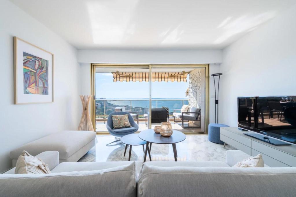 Résidence 3p Vue Mer, Piscine – Cannes Croix Des Gardes - 3P Vue Mer, Piscine – Cannes Croix des Gardes MAE-3273 - 3