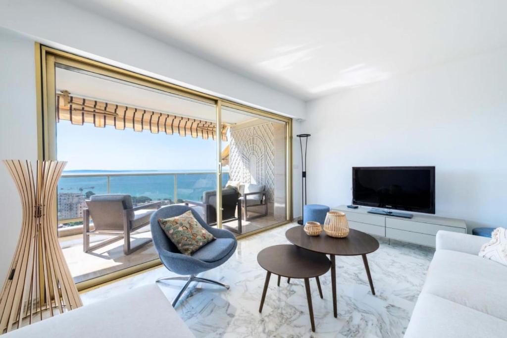 Résidence 3p Vue Mer, Piscine – Cannes Croix Des Gardes - 3P Vue Mer, Piscine – Cannes Croix des Gardes MAE-3273 - 4