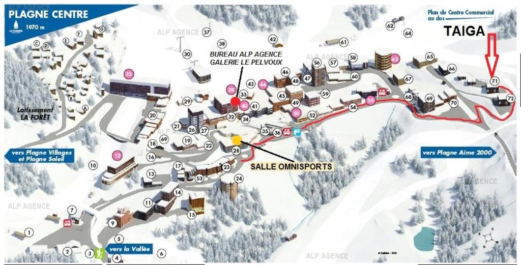 Résidence La Taiga - 2 Pièces 5 pers - LA TAIGA - 015TA - PLAGNE CENTRE MAE-1614 - 2
