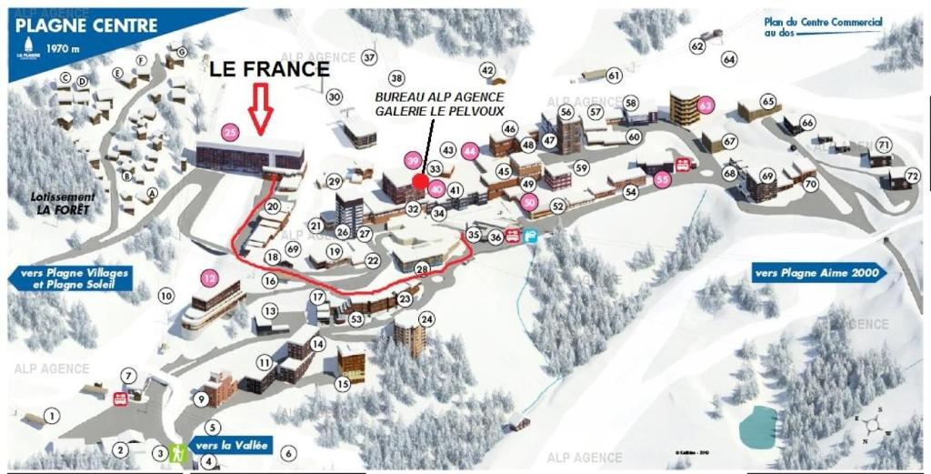 Résidence Le France - 4 Pièces 8 personnes entièrement rénové - LE FRANCE - 933FR - PLAGNE CENTRE MAE-5164 - 2