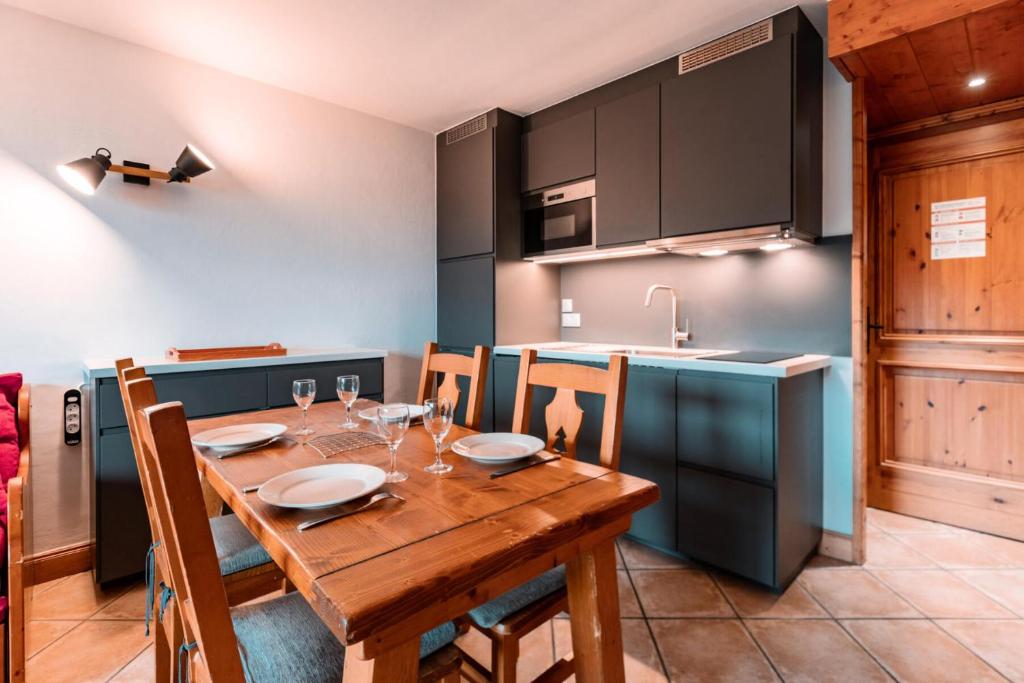 Résidence Roselend - Charmant appartement de 3 pièces situé dans une résidence au village du Chantel, proche des pistes et avec piscine. MAE-2474 - 4